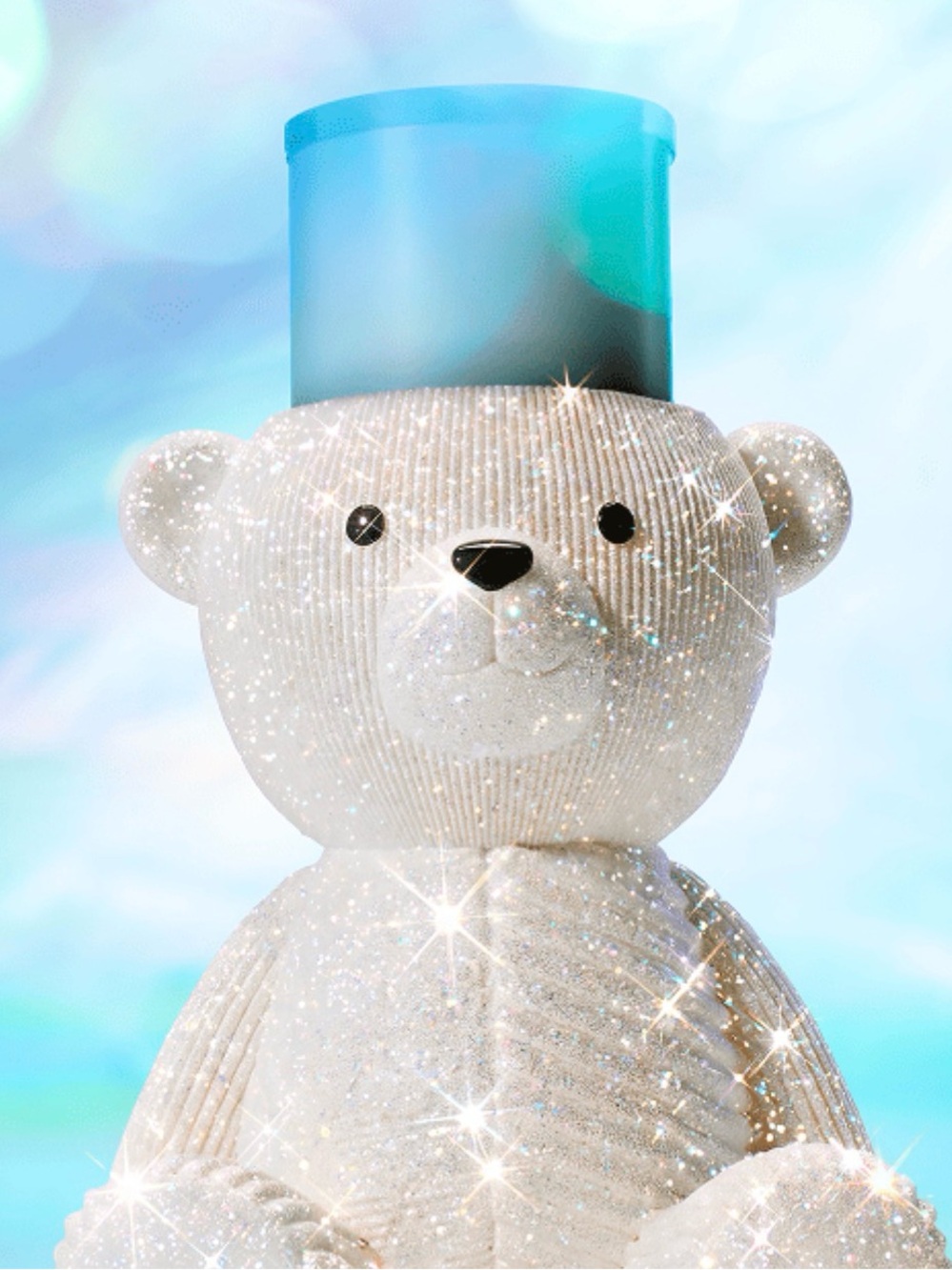 BBW Sparkling Bear Candle Pedestal